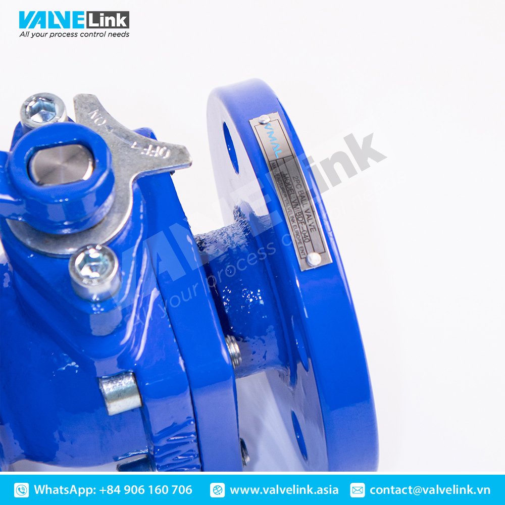 VMAL Flange Cast Iron Ball Valve - Image 4