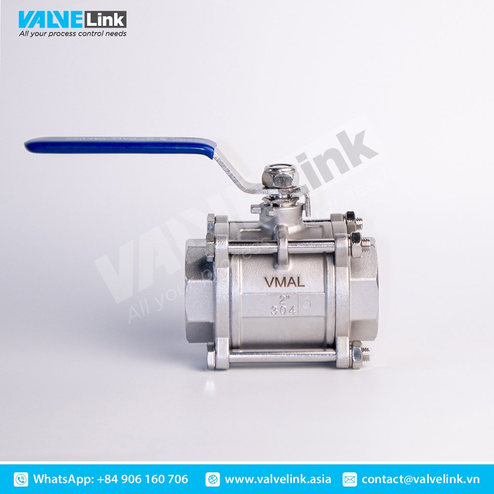 VMAL 3 pieces ball valve - Image 3