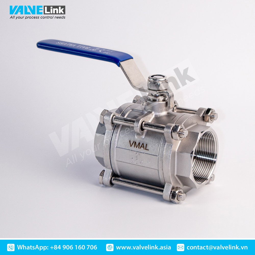 VMAL 3 pieces ball valve - Image 5