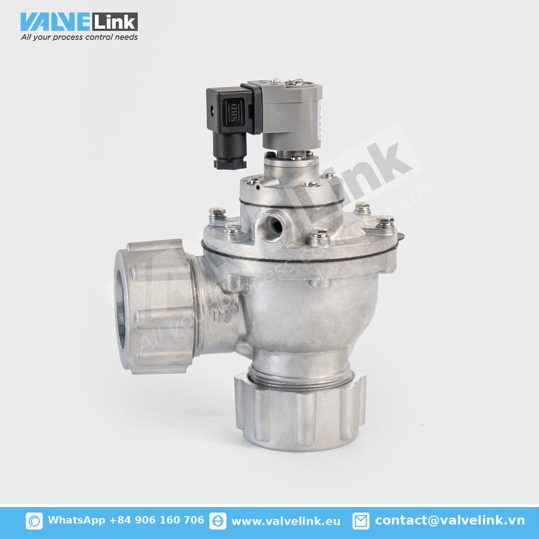 Right Angle Solenoid Pulse Valve Model VMRMF-45DD - Image 2